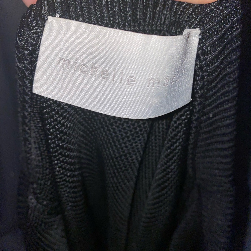 Michelle Mason black Sweater Top - Picture 8 of 9